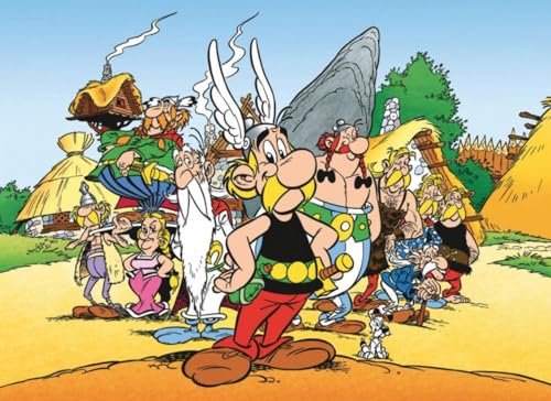 Asterix, Oberix Tortenaufleger, Rechteckig A4 - Geburtstag Tortenbild Zuckerbild Tortenplatte Oblate Kuchenzuckerplatte von Torten Deko Shop