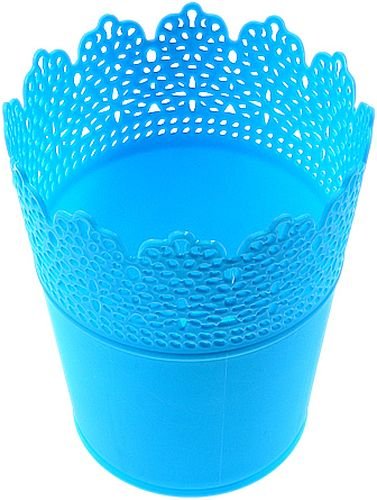 Dekoration Turkis Vase aus Plastik von Torten Deko Shop