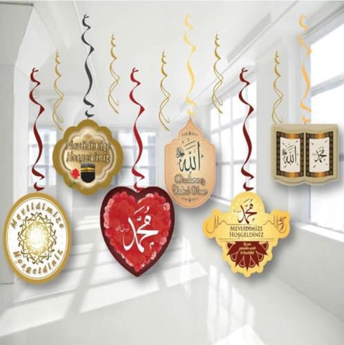 Mevlidimize Hosgeldiniz Girlande Deko Set Mevlidimize Hosgeldiniz Girlande Deko Set von Torten Deko Shop