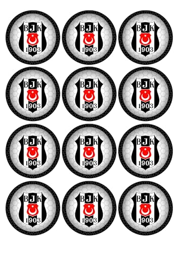 Torten Deko Shop Besiktas Cupcake, Muffin Aufleger - Kuchen aufleger Cup Cake Zuckerbild Kuchenplatte Oblate Torten Deko Shop Besiktas Cupcake, Muffin Aufleger - Kuchen aufleger Cup Cake Zuckerbild Kuchenplatte Oblate von Torten Deko Shop