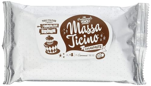 Torten Deko Shop Massa Ticino Tropic braun, 250g von Torten Deko Shop