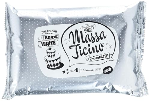 Torten Deko Shop Massa Ticino Tropic weiß, 250g von Torten Deko Shop