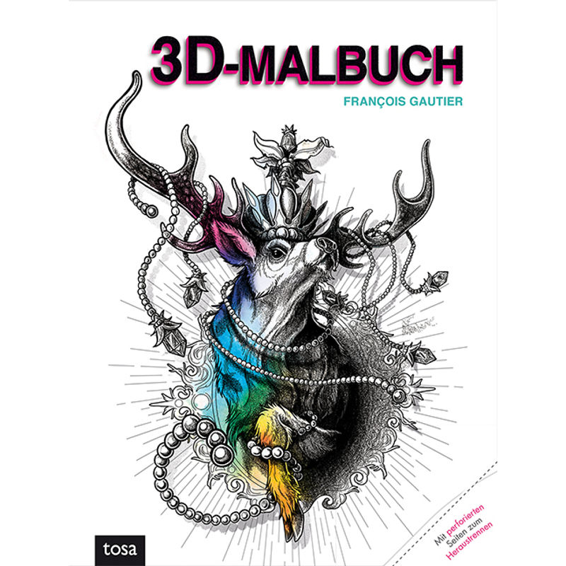 3D-Malbuch, Kartoniert (TB) von Tosa