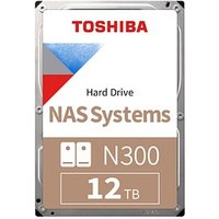 TOSHIBA N300 12 TB interne HDD-NAS-Festplatte TOSHIBA N300 12 TB interne HDD-NAS-Festplatte von Toshiba
