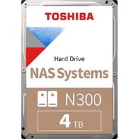 TOSHIBA N300 4 TB interne HDD-NAS-Festplatte von Toshiba