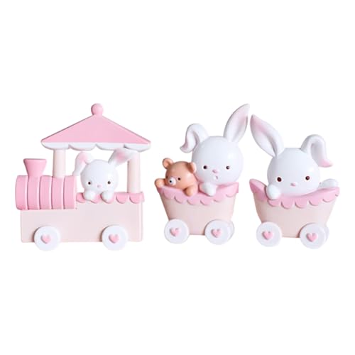 Totority 1 Satz Bunny Cake Topper Niedliche Kaninchen Zug Tortendeko für Kindergeburtstag Hochzeiten und Feiern mit Feinen Details und Lebensechter Ausführung für Unvergessliche Partys Totority 1 Satz Bunny Cake Topper Niedliche Kaninchen Zug Tortendeko für Kindergeburtstag Hochzeiten und Feiern mit Feinen Details und Lebensechter Ausführung für Unvergessliche Partys von Totority