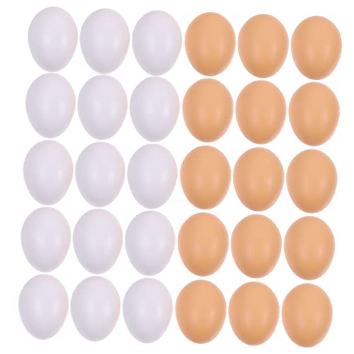 Totority 40Stücke Kunststoff Ostereier für DIY Ostern Dekoration Langlebige und Wiederverwendbare Simulation Eier für Kreatives und Basteln für Ostereier Suche Totority 40Stücke Kunststoff Ostereier für DIY Ostern Dekoration Langlebige und Wiederverwendbare Simulation Eier für Kreatives und Basteln für Ostereier Suche von Totority