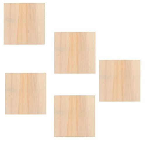 Totority 5 Stück Teiliges Diy Holz Bilderrahmen für Kreative und Bastelideen Unvollständig für Foto und Kunstprojekte aus Hochwertigem Holz Gefertigt von Totority