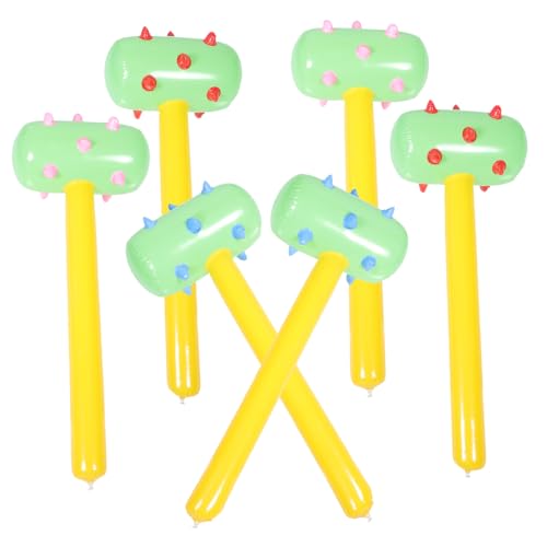 Totority 6 Stück Aufblasbare Hämmer für Bunte PVC Spielzeuge für Geburtstagsfeiern und Heimdekoration für Kreative Spielstunden Mitgebsel Zufällige Farbe Totority 6 Stück Aufblasbare Hämmer für Bunte PVC Spielzeuge für Geburtstagsfeiern und Heimdekoration für Kreative Spielstunden Mitgebsel Zufällige Farbe von Totority
