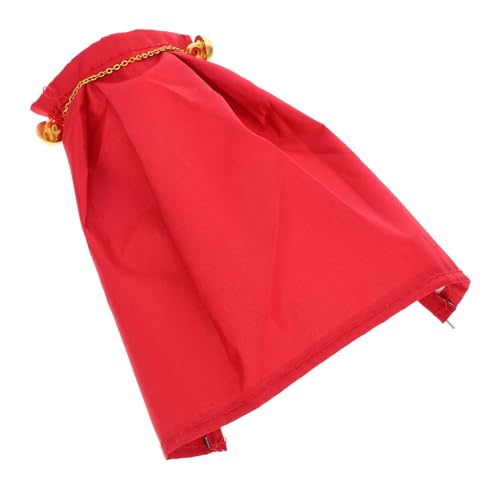 Totority Dekorativer Puppenumhang mit Schnalle Handgefertigte Kleidung für Actionfiguren Abnehmbarer Umhang für Puppen Sicheres Spielzeugzubehör für Sammler und Bastler von Totority