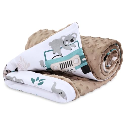 Babydecke Kuscheldecke Baby Decke Sommerdecke mit Plüschstoff 75x100 cm - Kinderdecke Kinderwagen Blanket Babydecken Kinderwagendecke und Erstausstattung für Neugeborene und Kinder Babydecke Kuscheldecke Baby Decke Sommerdecke mit Plüschstoff 75x100 cm - Kinderdecke Kinderwagen Blanket Babydecken Kinderwagendecke und Erstausstattung für Neugeborene und Kinder von Totsy Baby