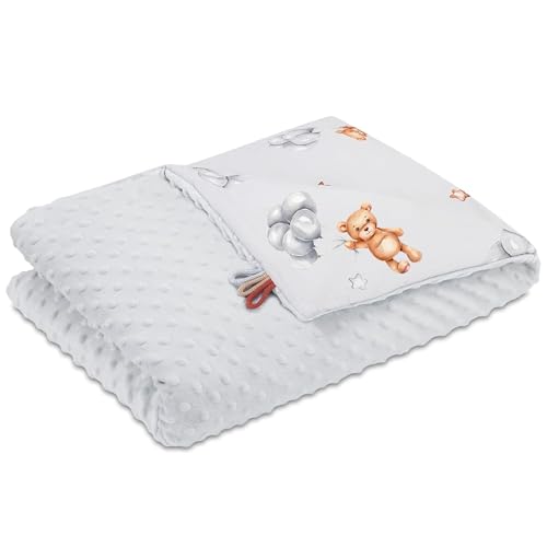 Babydecke Kuscheldecke Baby Decke Winterdecke mit Plüschstoff 75x100 cm - Kinderdecke Kinderwagen Blanket Babydecken Kinderwagendecke und Erstausstattung für Neugeborene und Kinder Babydecke Kuscheldecke Baby Decke Winterdecke mit Plüschstoff 75x100 cm - Kinderdecke Kinderwagen Blanket Babydecken Kinderwagendecke und Erstausstattung für Neugeborene und Kinder von Totsy Baby