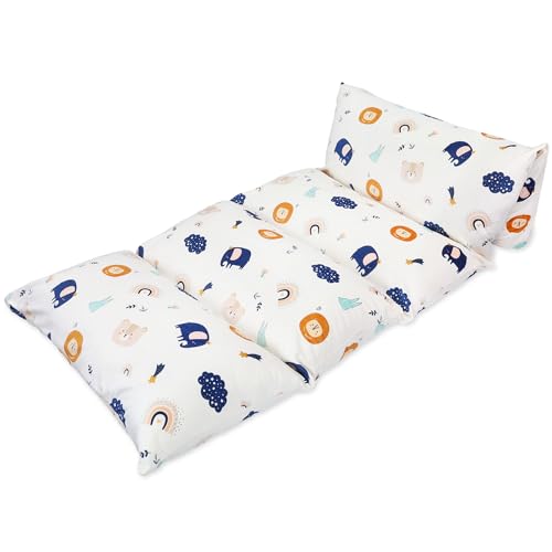 Totsy Baby Bodenkissen Bezug 220x80 cm flauschig - Kuschelkissen Kinderkissen Kissen Hülle für Kinderzimmer Kinder Plüschkissen Überzug für Kleinkind Deko von Totsy Baby