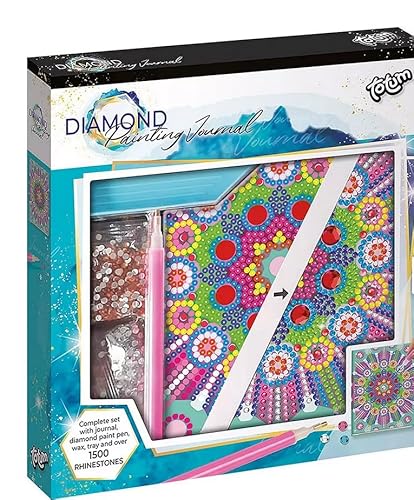 Totum 079724 Mandala/Kaleidoskop Diamond Painting Bastelset Notizbuch, bunt Totum 079724 Mandala/Kaleidoskop Diamond Painting Bastelset Notizbuch, bunt von Totum