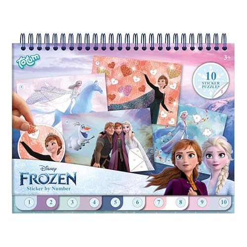 Totum Frozen Stickeren op Nummer Boek Totum Frozen Stickeren op Nummer Boek von Totum