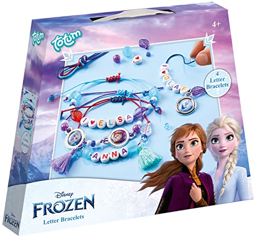Totum Schmuckbastelset: Buchstaben Armbänder basteln mit Motiven von Anna, Elsa & Olaf und bunten Buchstaben Perlen,Geschenk für Mädchen ab 4 Jahren, 681460 Totum Schmuckbastelset: Buchstaben Armbänder basteln mit Motiven von Anna, Elsa & Olaf und bunten Buchstaben Perlen,Geschenk für Mädchen ab 4 Jahren, 681460 von Totum