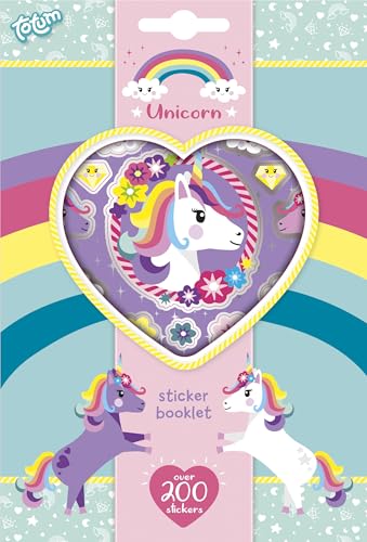 Unicorn Stickerbuch - Gestalte zauberhafte Einhornwelten mit 400 verschiedenen Motiven wie Einhörnern, Diamanten und Buchstabenstickern, für Scrapbooking und Bastelarbeiten Unicorn Stickerbuch - Gestalte zauberhafte Einhornwelten mit 400 verschiedenen Motiven wie Einhörnern, Diamanten und Buchstabenstickern, für Scrapbooking und Bastelarbeiten von Totum