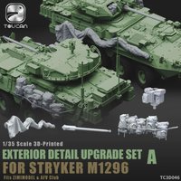 Exterior Detail Upgrade Set A - Stryker M1296 - 3D-Printed Exterior Detail Upgrade Set A - Stryker M1296 - 3D-Printed von Toucan Model