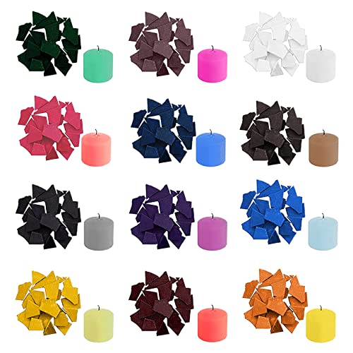 Kerzenfärbemittel, Wachsfarbe für Kerzen, 12 Farben, Kerzenfarbe, Wachs, Schmelzfarben für die Herstellung von Kerzen Kerzenfärbemittel, Wachsfarbe für Kerzen, 12 Farben, Kerzenfarbe, Wachs, Schmelzfarben für die Herstellung von Kerzen von Toulifly