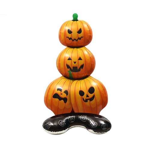 Halloween Deko Kürbis Aufblasbar Ballon, Halloween Deko Outdoor XXL Kürbis für Halloweenparty Halloween Deko Kürbis Aufblasbar Ballon, Halloween Deko Outdoor XXL Kürbis für Halloweenparty von Tourima