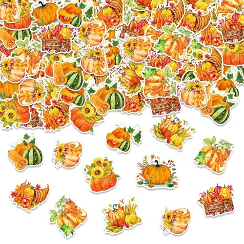 Tourima 100 Stück Herbstdeko Papier Konfetti 5-6cm, Kürbis Deko für Thanksgiving, Herbst Dekoration, Blätter Deko, Cozy Party, Gartenparty, Orange Deko für Fall & Autumn, la Dolce Vita Deko Tourima 100 Stück Herbstdeko Papier Konfetti 5-6cm, Kürbis Deko für Thanksgiving, Herbst Dekoration, Blätter Deko, Cozy Party, Gartenparty, Orange Deko für Fall & Autumn, la Dolce Vita Deko von Tourima