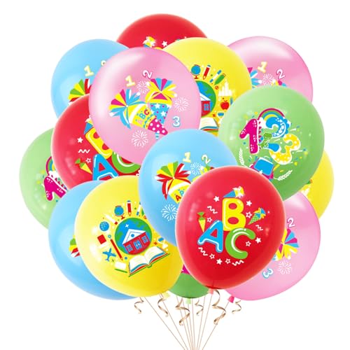 Tourima 20 Stück 12 Zoll Deko Einschulung Luftballon, Schulkind Deko Einschulung Mädchen Junge 2025, Luftballons Einschulung Schulanfang Deko Endlich Schulkind, für Schuleinführung Kinder Tourima 20 Stück 12 Zoll Deko Einschulung Luftballon, Schulkind Deko Einschulung Mädchen Junge 2025, Luftballons Einschulung Schulanfang Deko Endlich Schulkind, für Schuleinführung Kinder von Tourima