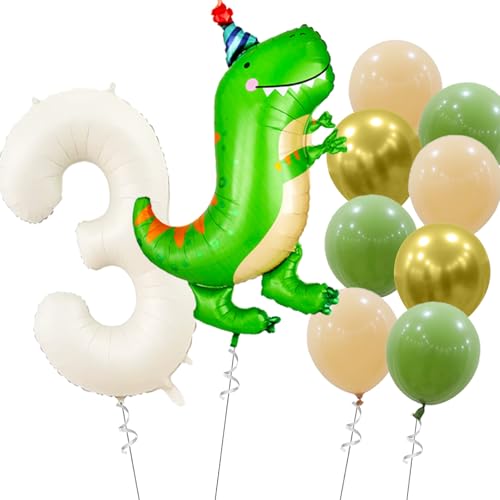 Tourima XXL Dino Geburtstag Deko 3. Geburtstag Junge Set, für Geburtstagsdeko 3 Jahre Junge Dino Luftballon, Luftballon 3 Jahre, für Party Deko, Happy Birthday Ballon, Folienballon 3 Tourima XXL Dino Geburtstag Deko 3. Geburtstag Junge Set, für Geburtstagsdeko 3 Jahre Junge Dino Luftballon, Luftballon 3 Jahre, für Party Deko, Happy Birthday Ballon, Folienballon 3 von Tourima