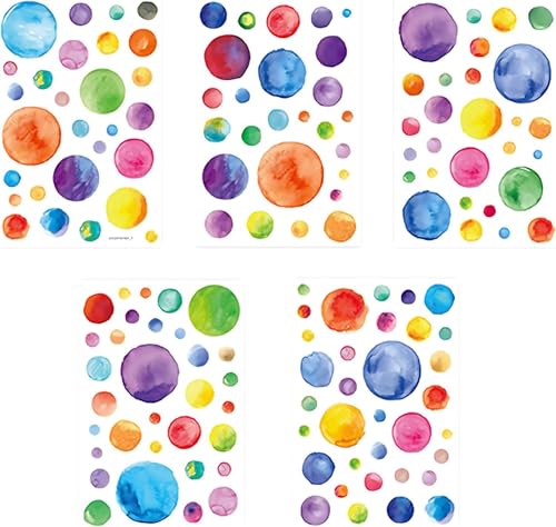 148 Stück Bunt Wandtattoo Kinderzimmer,Babyzimmer Wanddeko,DIY Selbstklebend Kreise Pastell Stickers Babyzimmer Wanddeko,Wandaufkleber Kinderzimmer Mädchen & Jungen 148 Stück Bunt Wandtattoo Kinderzimmer,Babyzimmer Wanddeko,DIY Selbstklebend Kreise Pastell Stickers Babyzimmer Wanddeko,Wandaufkleber Kinderzimmer Mädchen & Jungen von Tovbmup