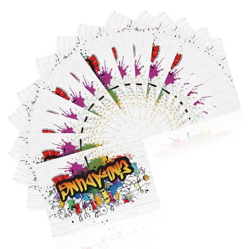 15x Graffiti Einladungskarten Kindergeburtstag Junge Mädchen,coole Karten mit Graffiti Motiv & partiellem Hochglanzlack, für universelle Einladung Karte, Partyeinladung Einschulung und Geburtstag 15x Graffiti Einladungskarten Kindergeburtstag Junge Mädchen,coole Karten mit Graffiti Motiv & partiellem Hochglanzlack, für universelle Einladung Karte, Partyeinladung Einschulung und Geburtstag von Tovbmup