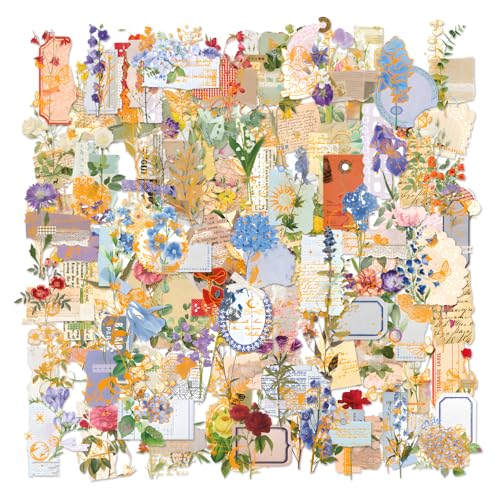 180 Stück Scrapbooking Aufkleber,Pflanzen Dekorative Aufkleber Vintage für Heimwerker,PET-Dekorationsaufkleber mit natürlichen Pflanzen und Blumen, für Scrapbook Fotoalbum Sammelalbum Laptops Handwerk 180 Stück Scrapbooking Aufkleber,Pflanzen Dekorative Aufkleber Vintage für Heimwerker,PET-Dekorationsaufkleber mit natürlichen Pflanzen und Blumen, für Scrapbook Fotoalbum Sammelalbum Laptops Handwerk von Tovbmup