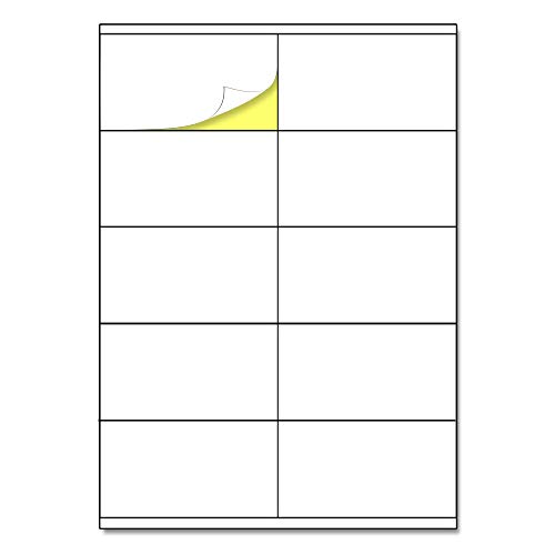 150 Blatt, 1500 Stück - Etiketten Selbstklebend Bedruckbar A4, Klebeetiketten Aufkleber zum Bedrucken, zum Beschriften - 105 x 57 mm 150 Blatt, 1500 Stück - Etiketten Selbstklebend Bedruckbar A4, Klebeetiketten Aufkleber zum Bedrucken, zum Beschriften - 105 x 57 mm von TownStix