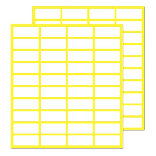 1000 Stück, 20 x 8 mm, Aufkleber Etiketten Selbstklebend Klebeetiketten zum Beschriften - Weiß 1000 Stück, 20 x 8 mm, Aufkleber Etiketten Selbstklebend Klebeetiketten zum Beschriften - Weiß von TownStix