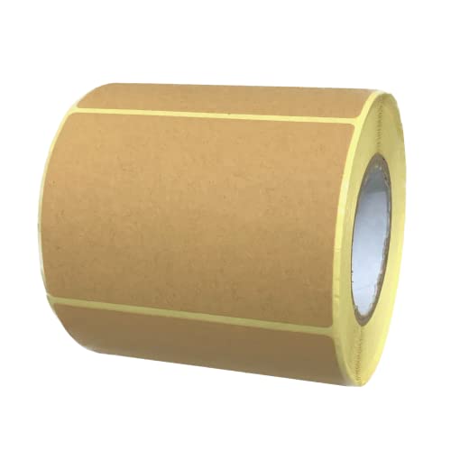 300 Stück - Etiketten Kraftpapier Selbstklebend, Aufkleber zum Beschriften - 75 x 50 mm 300 Stück - Etiketten Kraftpapier Selbstklebend, Aufkleber zum Beschriften - 75 x 50 mm von TownStix