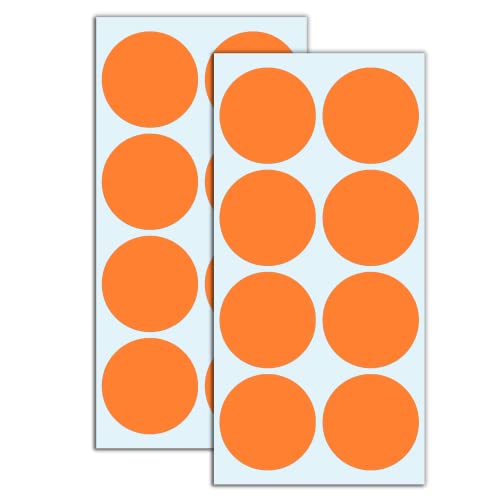 50mm Punktaufkleber Klebepunkte Aufkleber Etiketten Markierungspunkte - Orange, 240 Stück 50mm Punktaufkleber Klebepunkte Aufkleber Etiketten Markierungspunkte - Orange, 240 Stück von TownStix