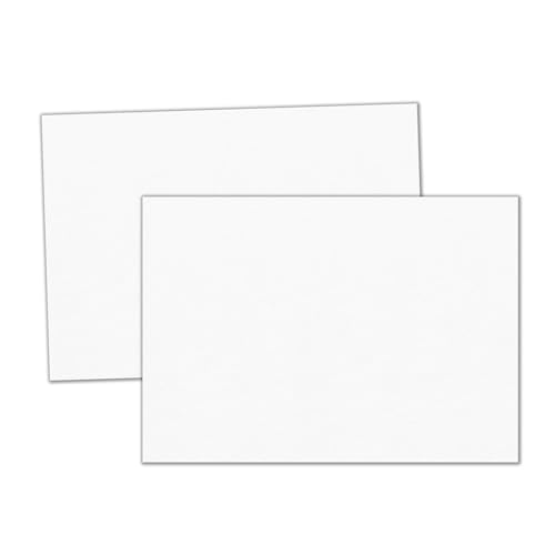 60 Blätt - 350g A5 Fotokarton Kartonpapier Weiß, Karteikarten Dickes Papier zum Drucken 60 Blätt - 350g A5 Fotokarton Kartonpapier Weiß, Karteikarten Dickes Papier zum Drucken von TownStix