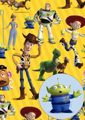 Toy Story 4 Geschenkpapier, 2 B�gen und 2 Geschenkanh�nger. Toy Story 4 Geschenkpapier, 2 B�gen und 2 Geschenkanh�nger. von Toy Story 4