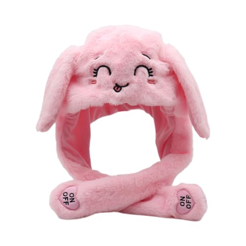 Hut mit beweglichen Ohren, lustige Plüschohren, bewegliche Hüte, niedliche Plüschtier-Kappe, weiche springende Tiermütze, lustige Schlappohr-Hüte für Kinder, Damen, Herren, Weihnachten, Ostern, Hut mit beweglichen Ohren, lustige Plüschohren, bewegliche Hüte, niedliche Plüschtier-Kappe, weiche springende Tiermütze, lustige Schlappohr-Hüte für Kinder, Damen, Herren, Weihnachten, Ostern, von Toyhood