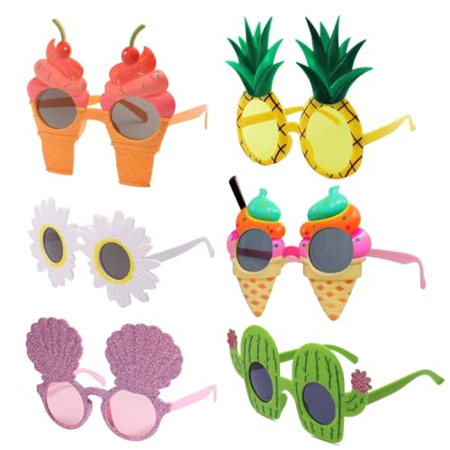 Toyhood Luau Party Sonnenbrille, 6 Paar Hawaiian Tropical Party Brille Hawaiianische lustige Brillen Aloha Partybrille für Sommer Pool Luau Party Favors Supplies, Party Zubehör, Foto Requisiten Toyhood Luau Party Sonnenbrille, 6 Paar Hawaiian Tropical Party Brille Hawaiianische lustige Brillen Aloha Partybrille für Sommer Pool Luau Party Favors Supplies, Party Zubehör, Foto Requisiten von Toyhood