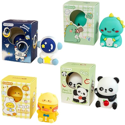 Toyhood Niedliche Tier-Bleistiftspitzer, Partytütenfüller für Kinder, Cartoon-Dinosaurier, Panda-Enten-Bleistiftspitzer, Kinder, Studenten, Geburtstag, Schule, Schreibwaren, Gastgeschenke, 8 Stück Toyhood Niedliche Tier-Bleistiftspitzer, Partytütenfüller für Kinder, Cartoon-Dinosaurier, Panda-Enten-Bleistiftspitzer, Kinder, Studenten, Geburtstag, Schule, Schreibwaren, Gastgeschenke, 8 Stück von Toyhood