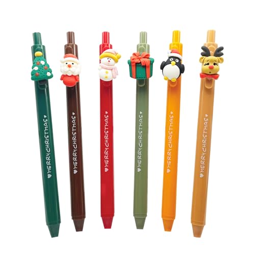 Toyhood Weihnachts Gel Tintenstift, 12 Stück Weihnachts Kugelschreiber Druckkugelschreiber Einziehbare Kugelschreiber Weihnachten Tintenroller Stifte für Weihnachten Party Geschenke Bag Fillers Toyhood Weihnachts Gel Tintenstift, 12 Stück Weihnachts Kugelschreiber Druckkugelschreiber Einziehbare Kugelschreiber Weihnachten Tintenroller Stifte für Weihnachten Party Geschenke Bag Fillers von Toyhood