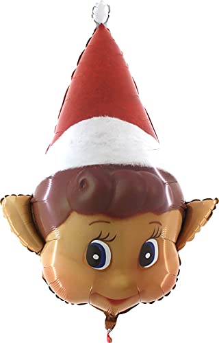 Toyland® Elves Behavin' Badly Naughty Elf Weihnachtsfolienballon - mit Luft oder Helium aufblasen (ELF BALLON) von Toyland