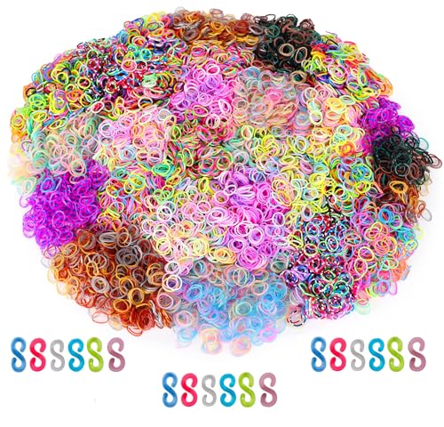 Toyland® 12.000 Gemischte Loom Band-Nachfüllungen – 40 Packungen mit 300 – Verschiedene Designs von Toyland