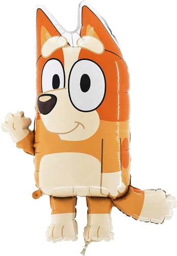 Toyland® 32-Zoll-Folienballon in Bingo-Form von Bluey – Kinder-Party-Luftballons von Toyland