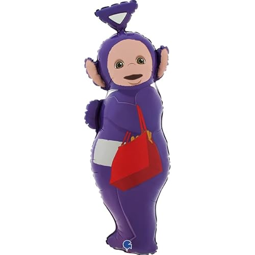 Toyland® 32 Zoll Teletubbies Lila "Tinky Winky" Geformter Folienballon - Kinderparty Dekorationen von Toyland