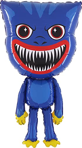 Toyland® 96 cm (38 Zoll) riesiger blauer Monster-Folienballon - Halloween-/Partyballons für Kinder von Toyland