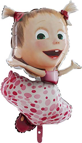 Toyland® 40 "Masha & The Bear - Tanzen Masha Pink Folienballon - Geburtstagsfeier Dekoration von Toyland