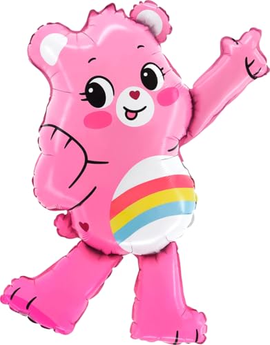 Toyland® 75 cm Cheer Bear Folienballon – Glücksbärchis-Figurenballons von Toyland