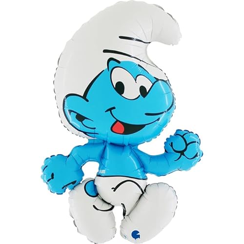 Toyland® 80 cm (32 Zoll) Folienballon in Schlumpfform – Partyballons für Kinder von Toyland