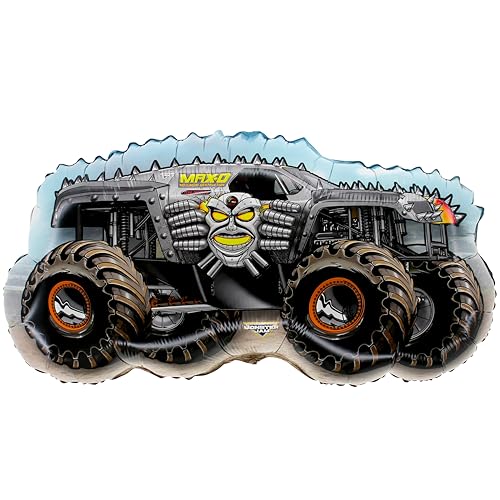 Toyland® 85cm (33") Monster Jam " Max D " Folienballon – Charakterballons in Monstertruck-Form von Toyland