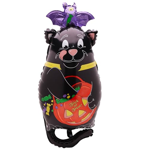 Toyland® Heliumballon mit schwarzer Katze, 81,3 cm, für Halloween, Partydekoration von Toyland